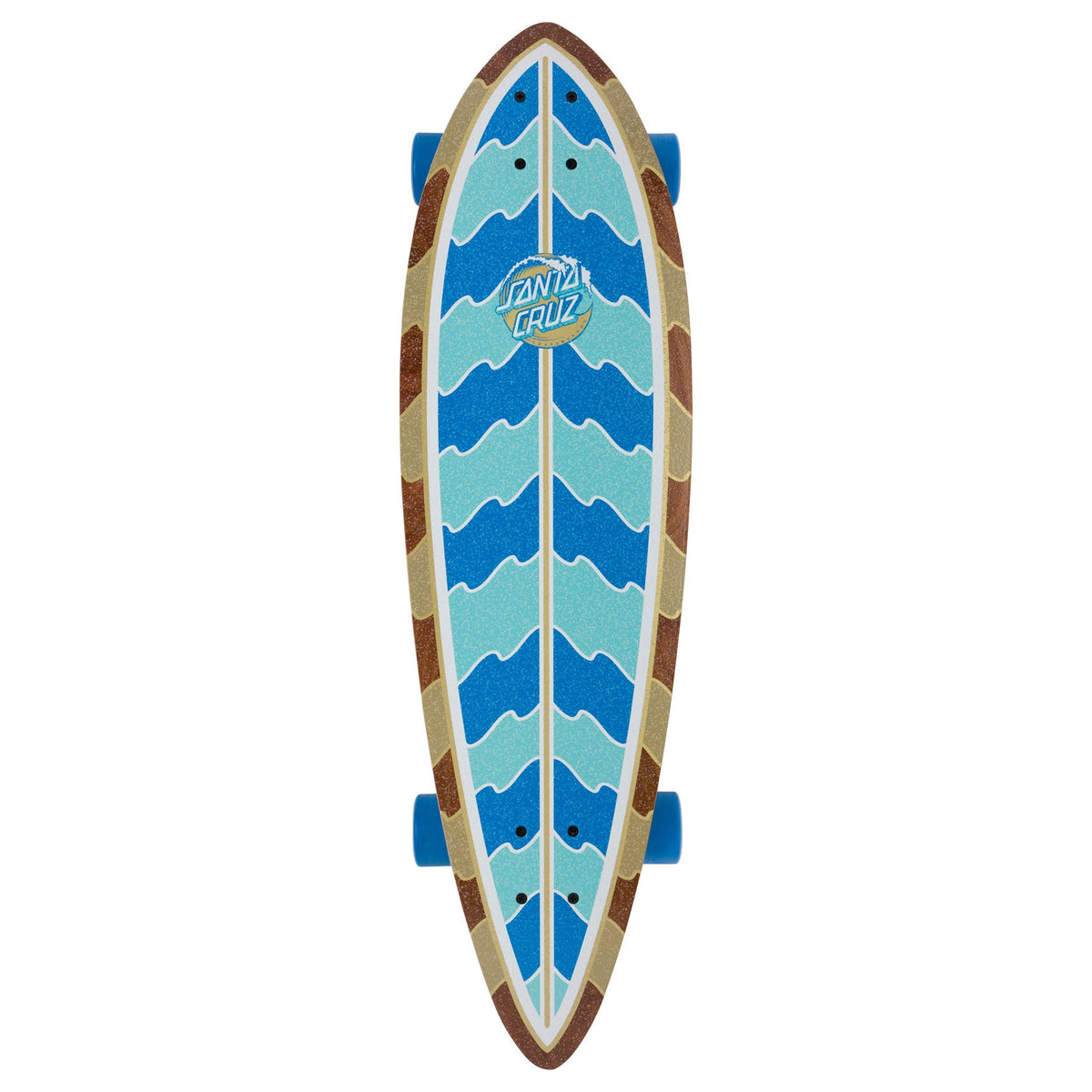 Santa Cruz Longboard Stipple Wave Dot Pintail 9.20" x 33"