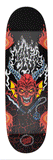 Load image into Gallery viewer, Santa Cruz x Stranger Things Skateboard Deck Hellfire Club Flames 9.0" x 32"