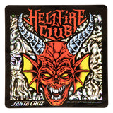 Load image into Gallery viewer, Santa Cruz x Stranger Things Skateboard Deck Hellfire Club Flames 9.0" x 32"