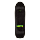 Load image into Gallery viewer, Creature Skateboard Deck Logo Spray Black 9.30" x 31.925"
