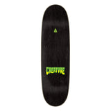 Load image into Gallery viewer, Creature Skateboard Deck Logo Spray Black 9.0" x 32"