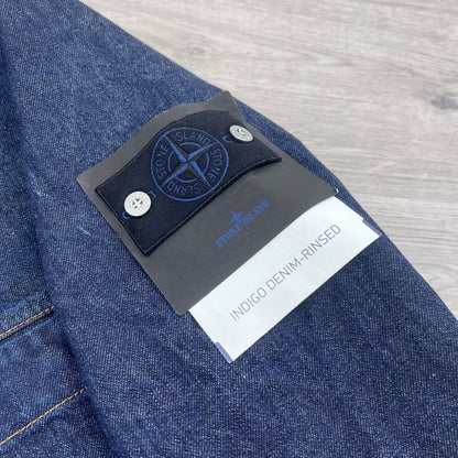 Stone Island Denim Jacket - Blue