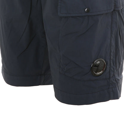Cp Company 111A 50 Fili Lens Cargo Shorts In India Ink