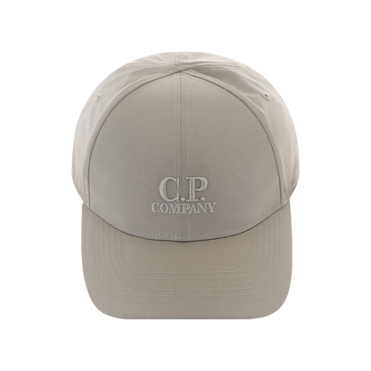Cp Company Chrome-R Logo Baseball Cap in Vintage Khaki