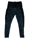 Load image into Gallery viewer, Women's Mesh Detail Leggings