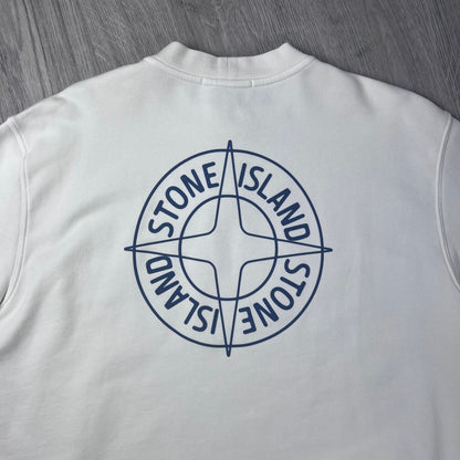 Stone Island Printed Sweatshirt - Ivory