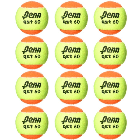 Penn QST 60 Low Compression Tennis Balls 12 Pack