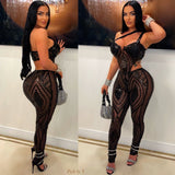 Load image into Gallery viewer, Julene glam jumpsuit (Black)