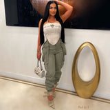 Load image into Gallery viewer, Paige cargo pants (Blue)