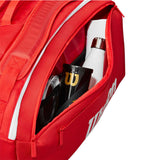 Load image into Gallery viewer, Wilson Super Tour Red 15 Pack Tennis Bag 2025