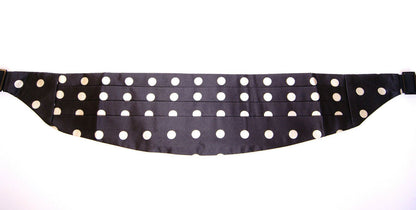 Dolce & Gabbana Black Waist Smoking Tuxedo Cummerbund Belt