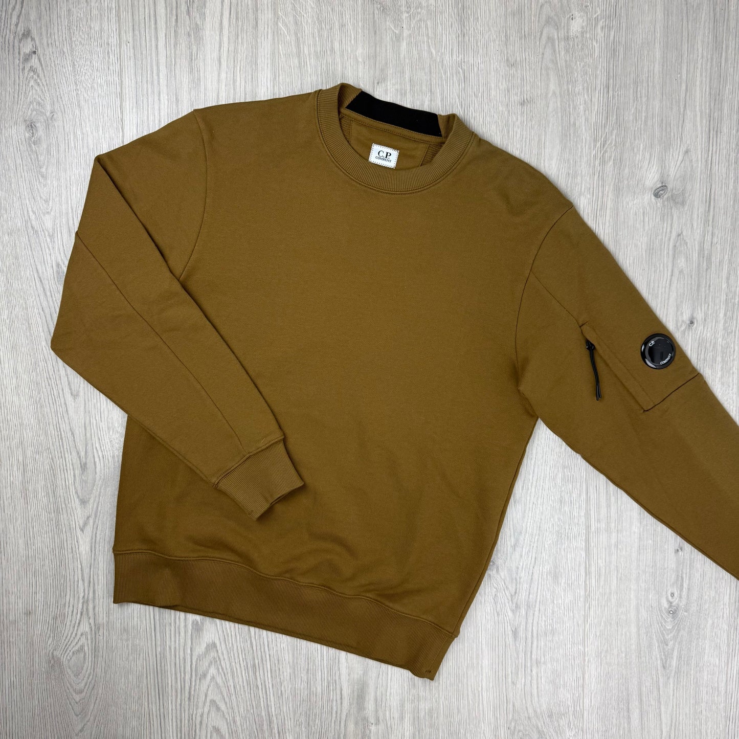 CP Company Raised Fleece Sweatshirt - Toffee
