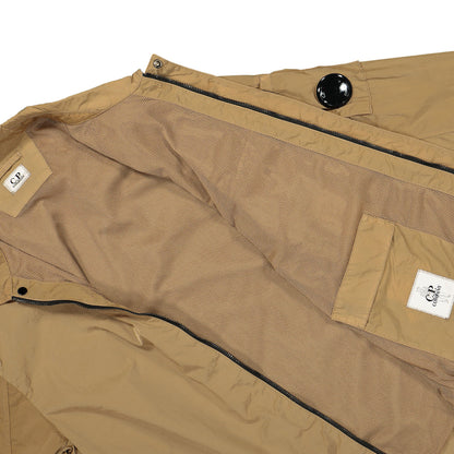 Cp Company Chrome-R Overshirt In 041A Lead Grey