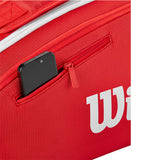 Load image into Gallery viewer, Wilson Super Tour Red 15 Pack Tennis Bag 2025