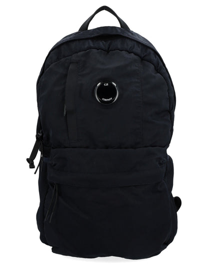 Cp Company Nylon B Lens Backpack In Black
