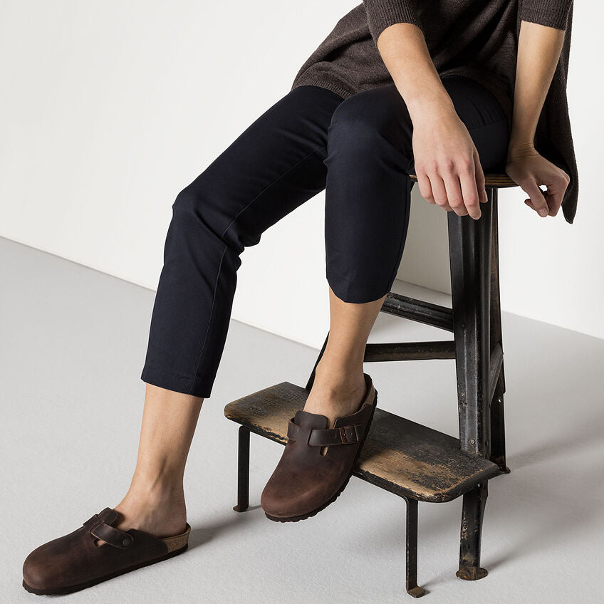 Unisex Boston Soft Footbed Oiled Leather Habana Medium/Narrow
