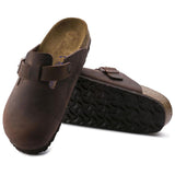 Load image into Gallery viewer, Unisex Boston Soft Footbed Oiled Leather Habana Regular/Wide