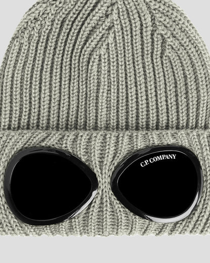 Extra Fine Merino Wool Goggle Beanie Silver Sage
