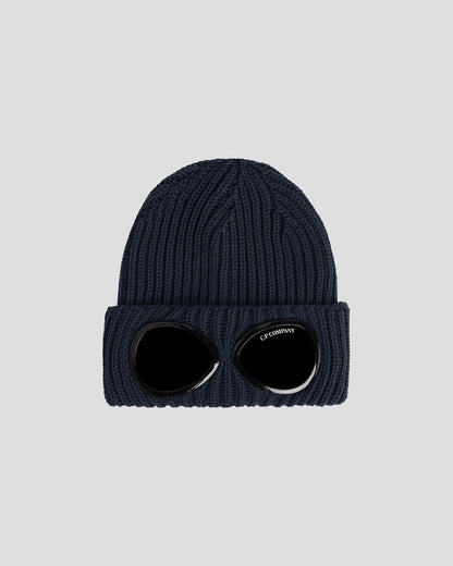 Extra Fine Merino Wool Goggle Beanie Total Eclipse