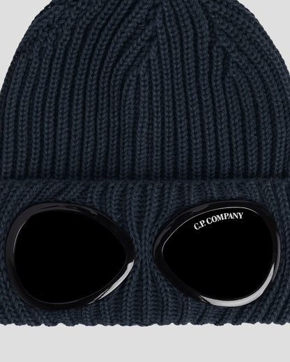 Extra Fine Merino Wool Goggle Beanie Total Eclipse