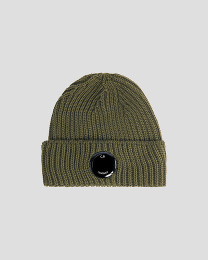 Extra Fine Merino Wool Beanie IVY Green
