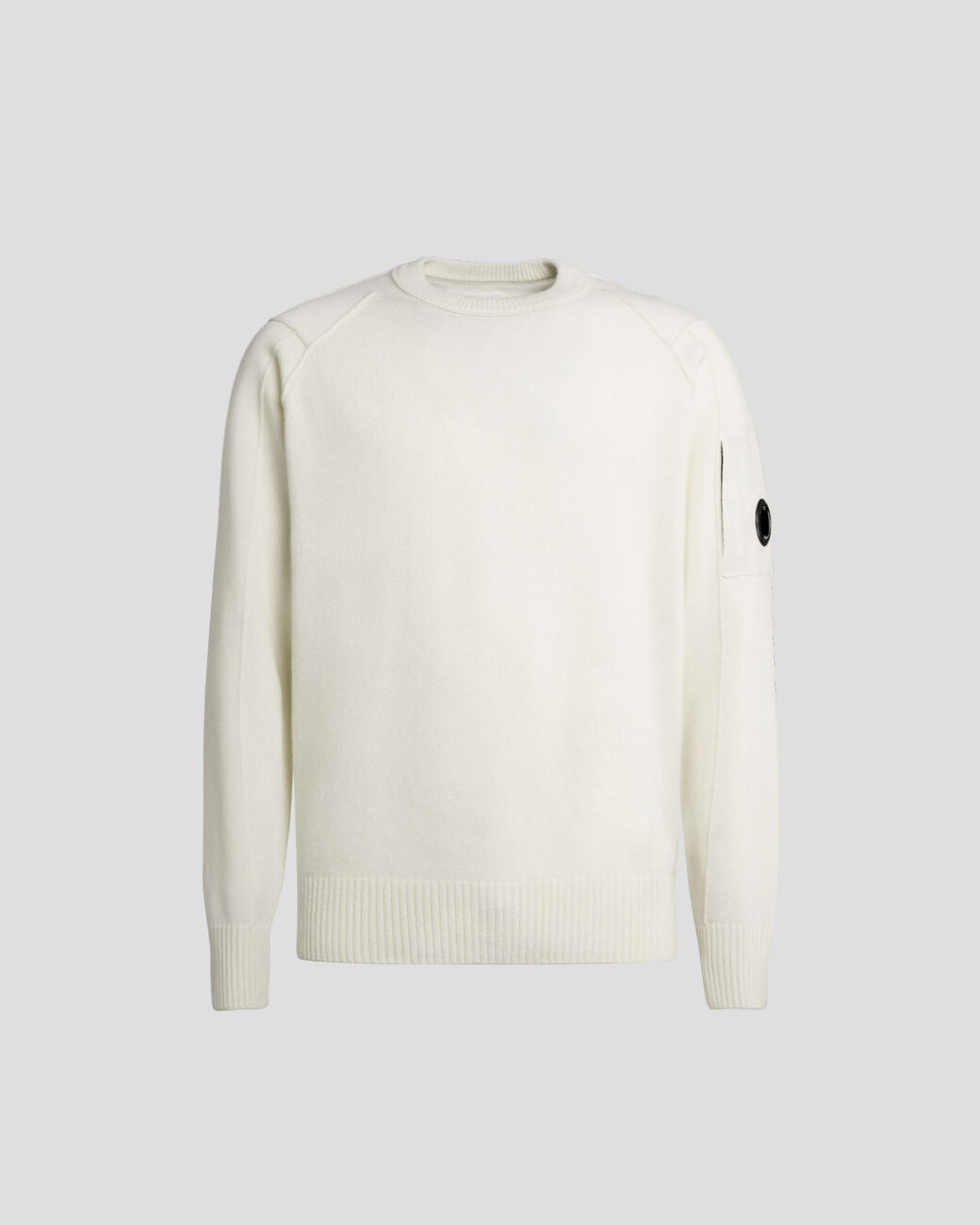 Lambswool Jumper Gauze White