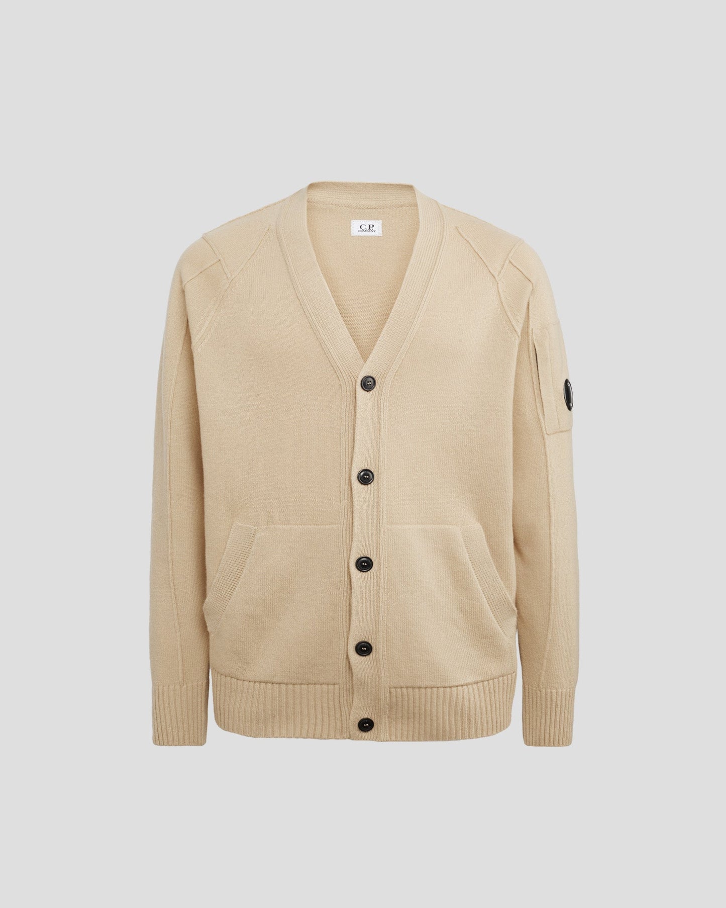 Lambswool Cardigan Mojave Desert