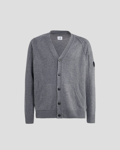 Lambswool Cardigan Tarmac Gray