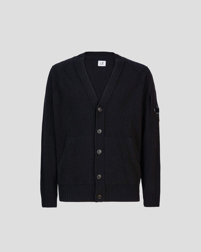 Lambswool Cardigan Black