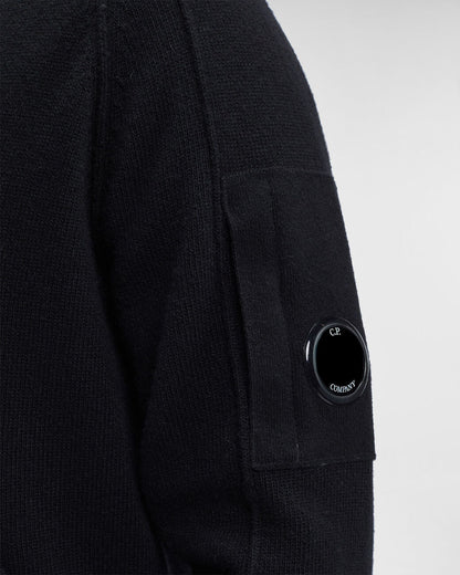 Lambswool Cardigan Black