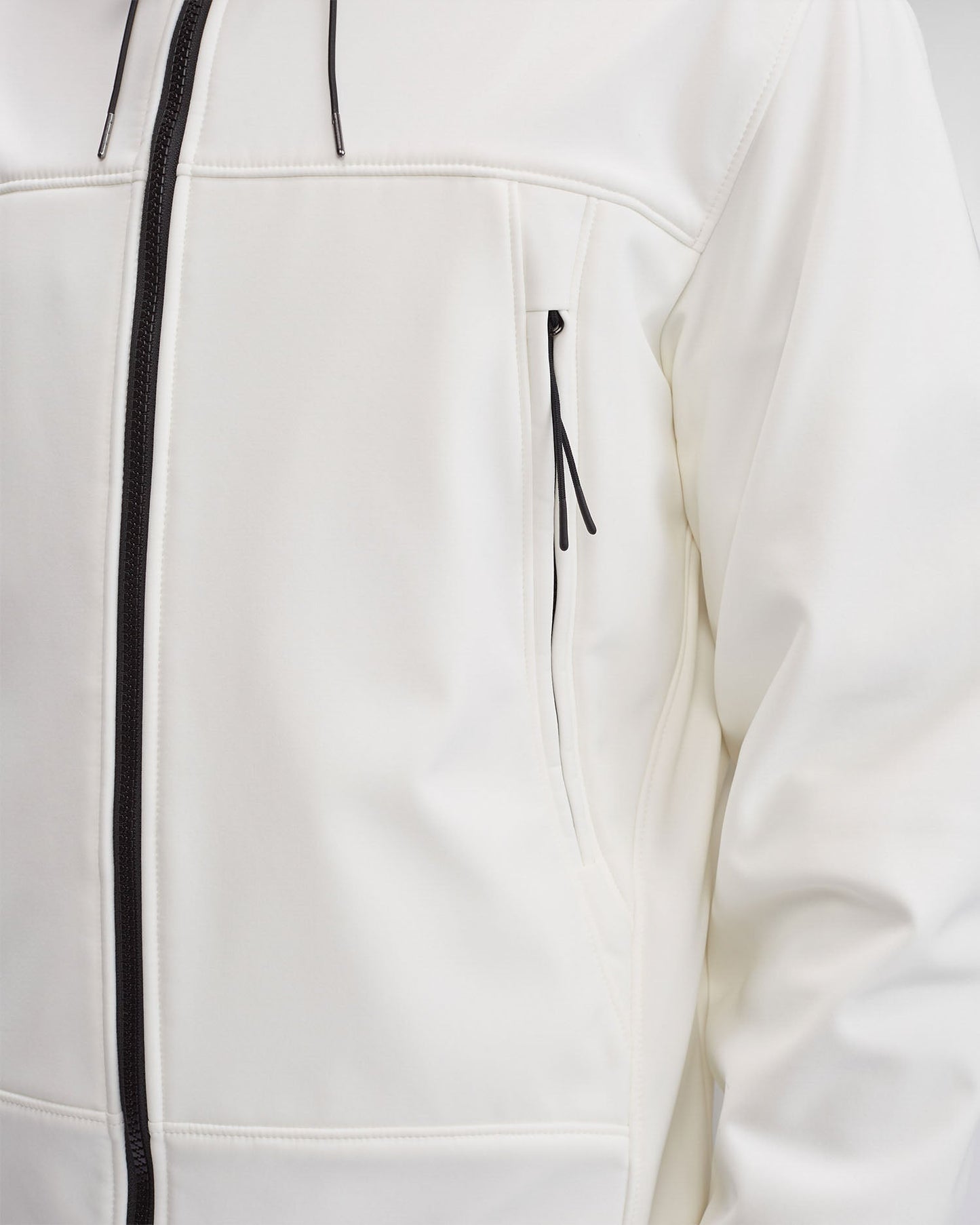 C.P. Shell-R Goggle Jacket Gauze White
