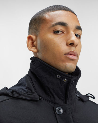 C.P. Duffel Mixed Goggle Jacket Black