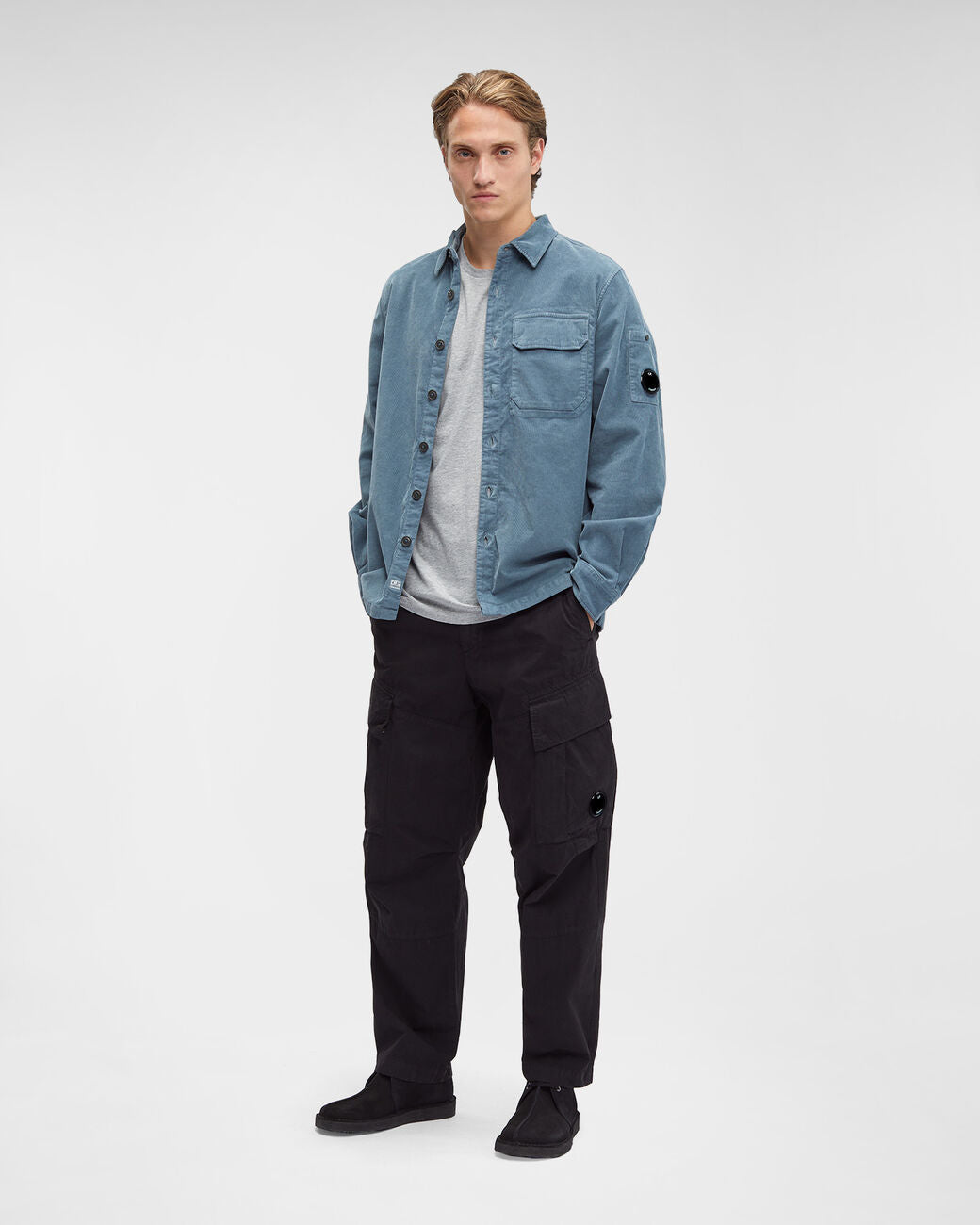 Microreps Loose Cargo Pants Black