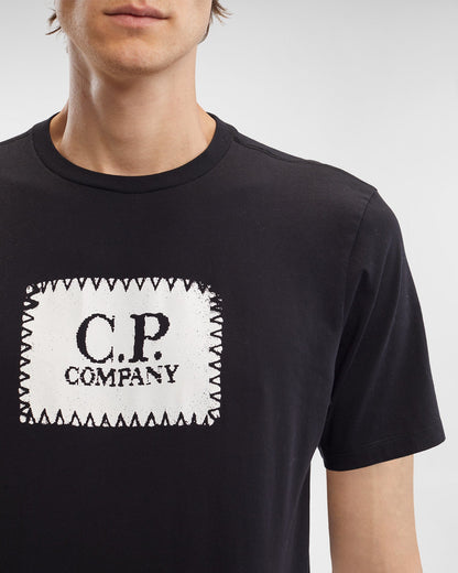 30/1 Jersey Label T-shirt Black