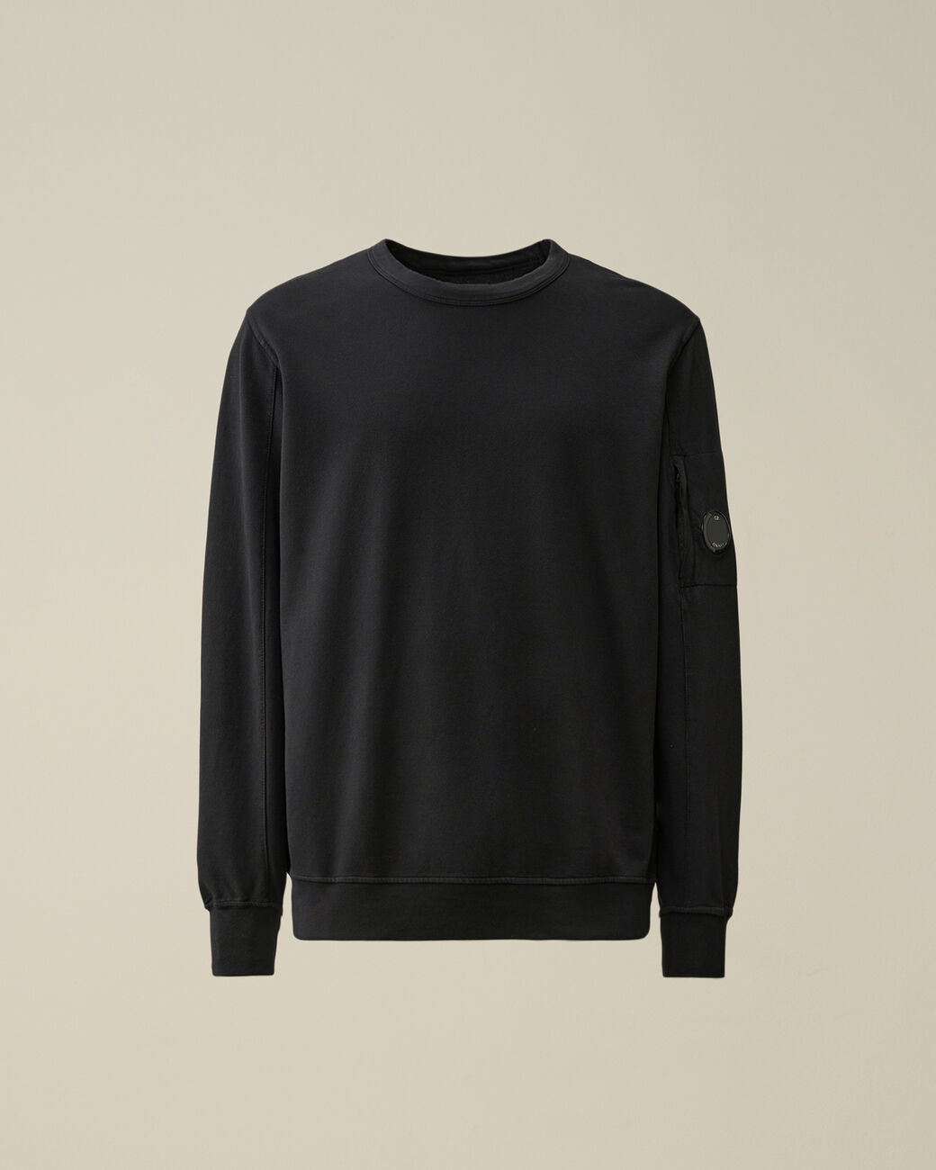 C.P. Company Light Fleece Sweatshirt Black