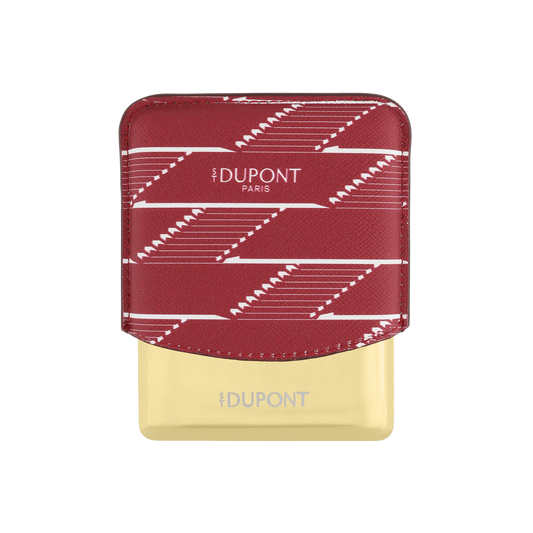 S.T. DUPONT Monogram 1872 Burgundy Coated Canvas Cigarette Case/Étui Cigarette 183178