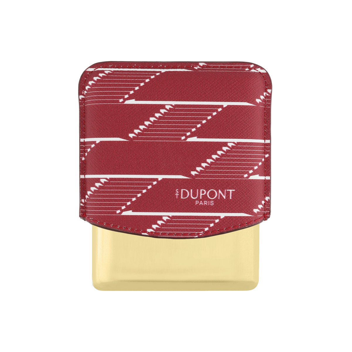 S.T. DUPONT Monogram 1872 Burgundy Coated Canvas Cigarette Case/Étui Cigarette 183178