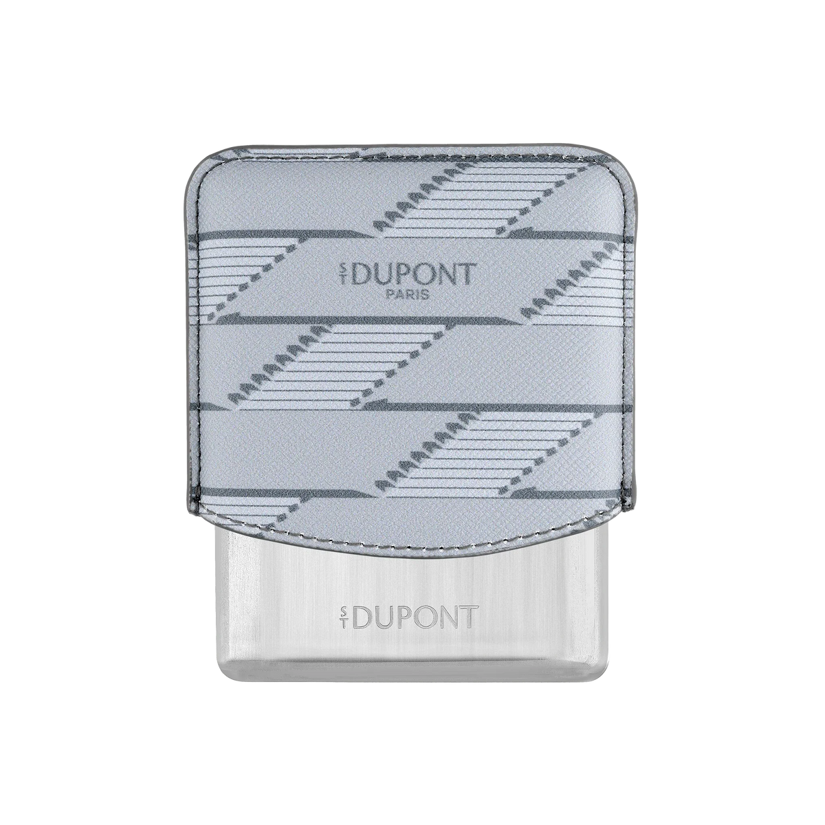 S.T. DUPONT Monogram 1872 Grey Coated Canvas Cigarette Case/Étui Cigarette 183180