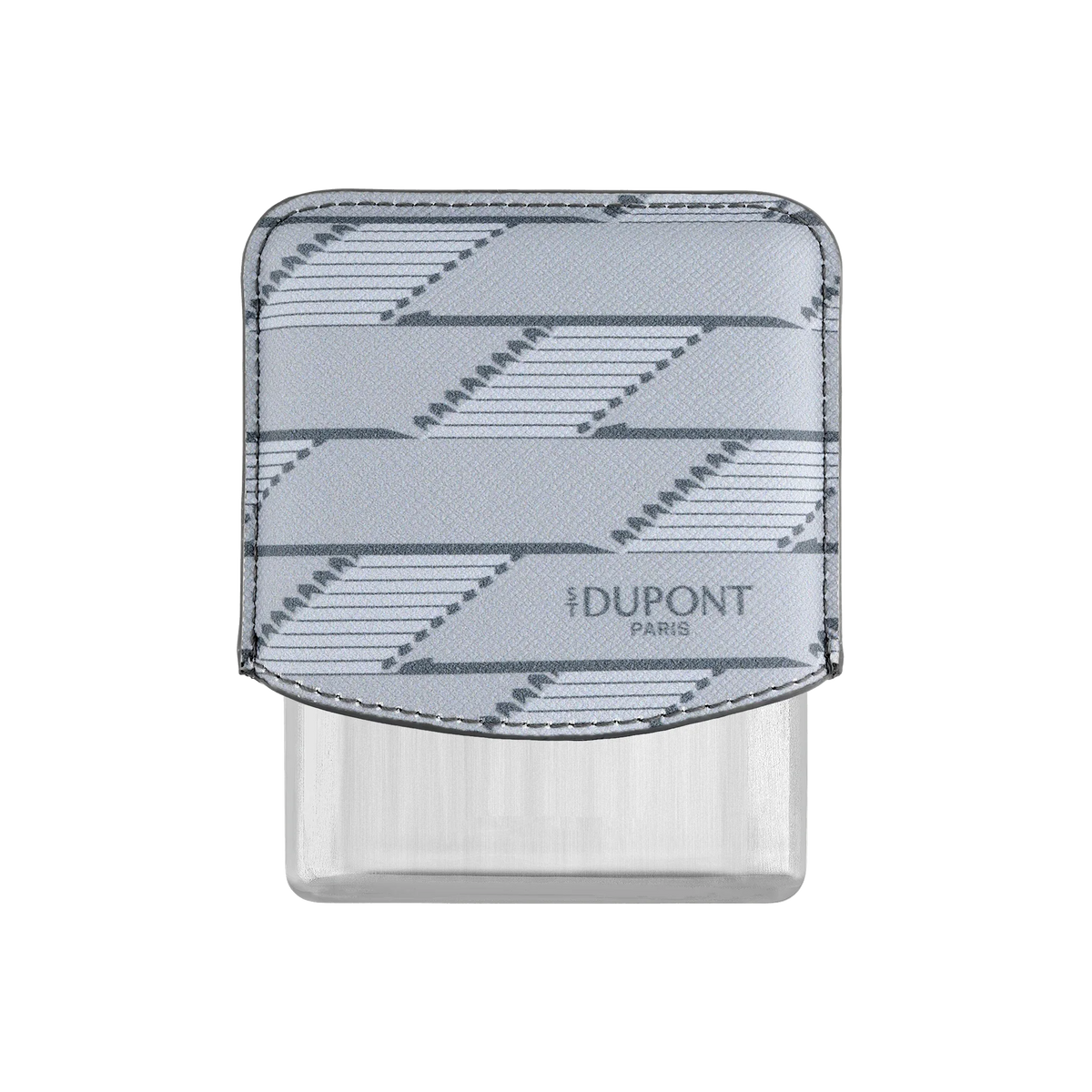 S.T. DUPONT Monogram 1872 Grey Coated Canvas Cigarette Case/Étui Cigarette 183180