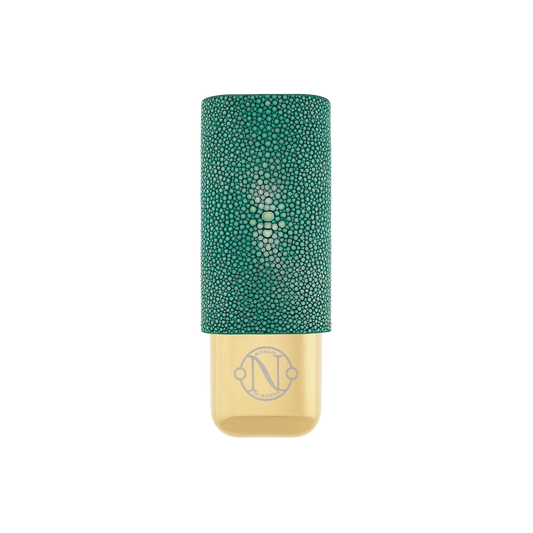 S.T. Dupont 20'000 Leagues Under The Seas, Green Pacific Lacquered 2 Cigar Case/Étui 183442