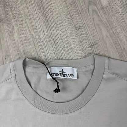 Stone Island Patch T-Shirt - Pearl Grey
