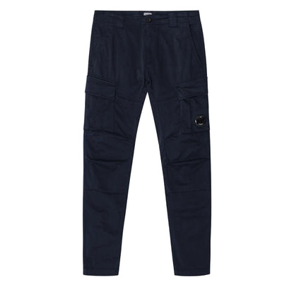 Cp Company 056A Tapered Leg Lens Cargo Pants In Navy