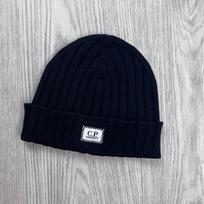 CP Company Patch Beanie - Navy