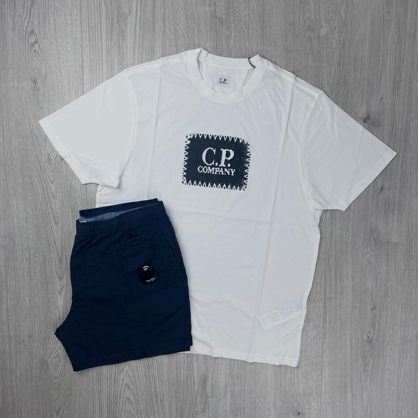 CP Company Holiday Set - White/Navy