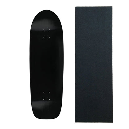 Moose Old School Deck 10" x 33" Black with Griptape