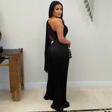 Load image into Gallery viewer, Georgina palazzo jumpsuit (Black)