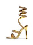 Load image into Gallery viewer, Etani glam heels (Gold)