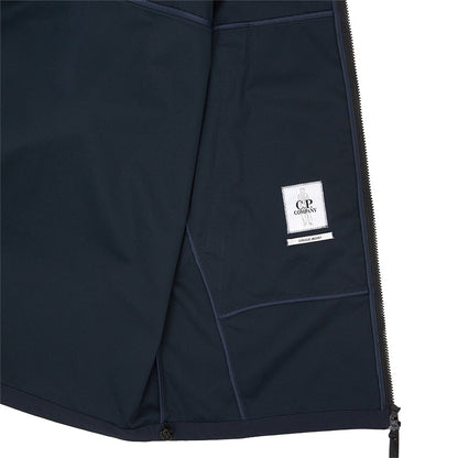 Cp Company 001A Shell-R Goggle Jacket In Navy