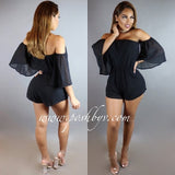 Load image into Gallery viewer, Dominica Romper (Black)