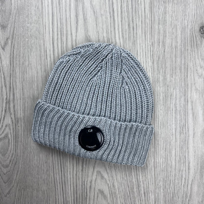 CP Company Lens Beanie - Moon Melange
